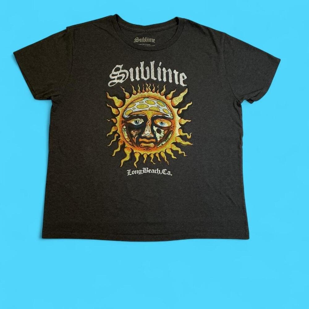 Sublime sun logo long beach CA tee